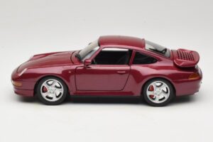 Porsche 911 993 Turbo Червен Anson 1:18 30320-W Метал — снимка 4 от 8