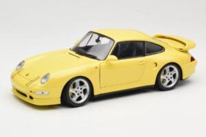 Porsche 911 993 Turbo S Жълт UT Models 1:18 27836 Метал