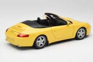 Porsche 911 996 Кабриолет Speed Жълт UT Models 1:18 27906 Метал — снимка 3 от 8