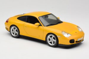 Porsche 911 996 Carrera 4S Жълт Maisto 1:18 WAP02101610 Метал — снимка 6 от 8
