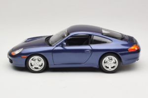 Porsche 911 996 Carrera Синьо Bburago 1:18 WAP02100897 Метал — снимка 4 от 8