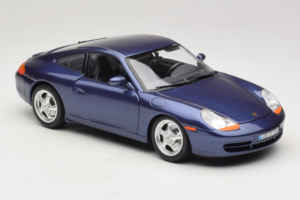 Porsche 911 996 Carrera Синьо Bburago 1:18 WAP02100897 Метал — снимка 6 от 8