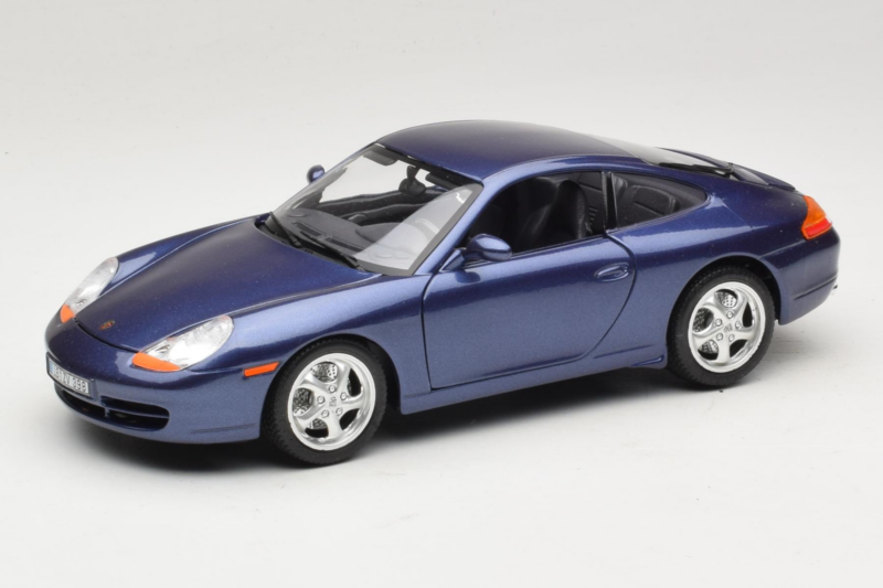 Porsche 911 996 Carrera Синьо Bburago 1:18 WAP02100897 Метал