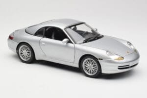 Porsche 911 996 Carrera Кабриолет Сребрист Hot Wheels 1:18 213595 Метал — снимка 6 от 8