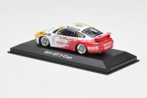 Porsche 911 996 GT3 Cup #1 M. Becker Carrera Cup 2003 Minichamps 1:43 WAP02007210 Метал — снимка 3 от 4