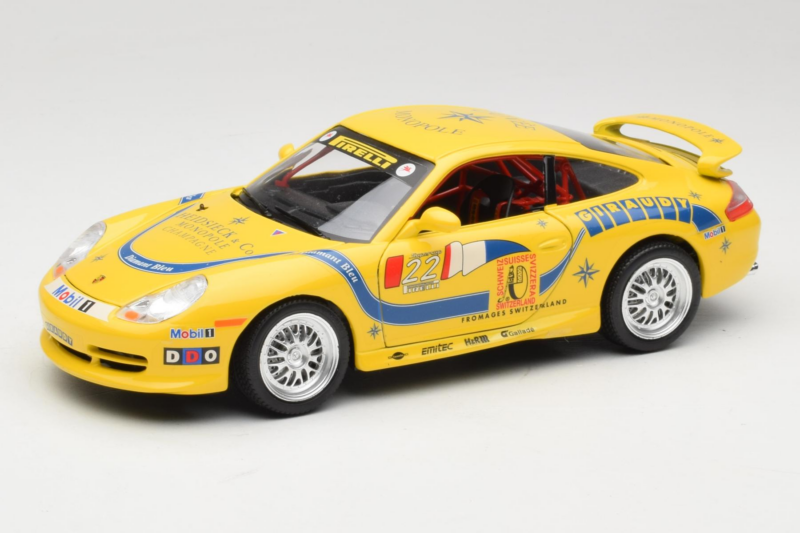 Porsche 911 996 GT3 Cup #22 Bburago 1:18 3395 Метал