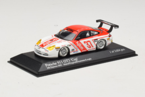 Porsche 911 996 GT3 Cup #37 Matos / Fitzgerald Rolex 24 at Daytona 2005 Minichamps 1:43 400056237 Метал — снимка 2 от 4