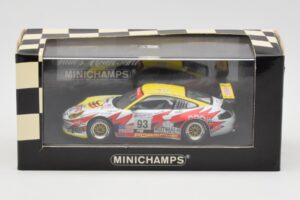 Porsche 911 996 GT3 Cup #93 L. Luhr / G. Maassen / E. Collard 24 Hours of Le Mans 2003 Minichamps 1:43 S5527 Метал — снимка 4 от 4