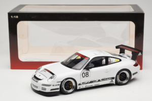 Porsche 911 996 GT3 #08 Promo Cup Car 2008 AUTOart 1:18 80881 Метал — снимка 8 от 8