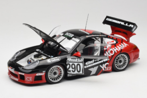 Porsche 911 996 GT3 RS #290 N. Bartels / H. Jacksties / F. Lorenzo Yokohama 24 Hours of Nurburgring 2003 AUTOart 1:18 80372 М — снимка 2 от 8