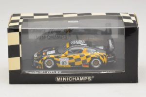 Porsche 911 996 GT3 RS #83 Rosa / Babini 24 Hours of Le Mans 2001 Minichamps 1:43 400016983 Метал — снимка 4 от 4