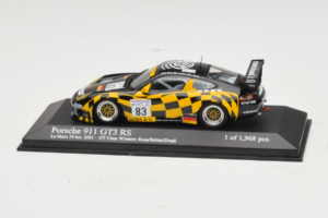 Porsche 911 996 GT3 RS #83 Rosa / Babini 24 Hours of Le Mans 2001 Minichamps 1:43 400016983 Метал