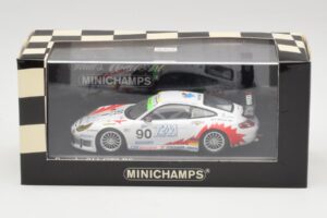 Porsche 911 996 GT3 RS #90 T2M J. Ickx / P. Rabineau 1000km Spa 2004 Minichamps 1:43 400046980 Метал — снимка 4 от 4