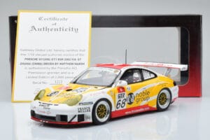 Porsche 911 996 GT3 RSR #68 M. Marsh FIA GT Zhuhai 2005 AUTOart 1:18 80582 Метал — снимка 8 от 8