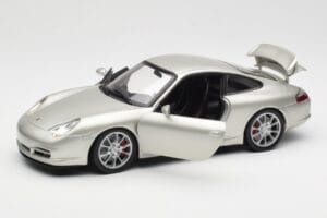 Porsche 911 996 GT3 Сребрист Hot Wheels 1:18 C2590 Метал — снимка 2 от 8