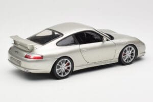 Porsche 911 996 GT3 Сребрист Hot Wheels 1:18 C2590 Метал — снимка 3 от 8