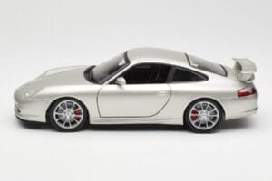 Porsche 911 996 GT3 Сребрист Hot Wheels 1:18 C2590 Метал — снимка 4 от 8