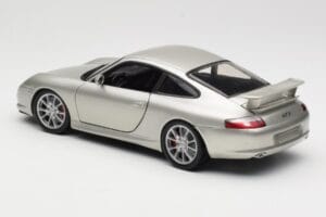 Porsche 911 996 GT3 Сребрист Hot Wheels 1:18 C2590 Метал — снимка 7 от 8