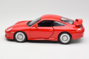 Porsche 911 996 GT3 Strasse Червен Bburago 1:18 30395 Метал — снимка 4 от 8