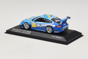 Porsche 911 GT3 R #77 M. Lieb / R. Lietz / W. Henzler 24 Hours of Le Mans 2009 Minichamps 1:43 400096977 Метал — снимка 3 от 5