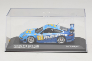 Porsche 911 GT3 R #77 M. Lieb / R. Lietz / W. Henzler 24 Hours of Le Mans 2009 Minichamps 1:43 400096977 Метал — снимка 5 от 5