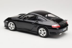 Porsche 911 996 Turbo Черен Bburago 1:18 18-12030 Метал — снимка 7 от 8