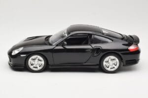Porsche 911 996 Turbo Черен Bburago 1:18 3367 Метал — снимка 4 от 8