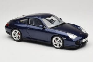 Porsche 911 996.2 Carrera 4S Тъмносин GT Spirit 1:18 GT938 Смола — снимка 4 от 6