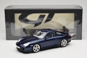 Porsche 911 996.2 Carrera 4S Тъмносин GT Spirit 1:18 GT938 Смола — снимка 6 от 6