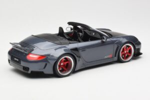 Porsche 911 997 Кабриолет Liberty Walk Сив GT Spirit 1:18 GT463 Смола — снимка 2 от 6