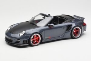 Porsche 911 997 Кабриолет Liberty Walk Сив GT Spirit 1:18 GT463 Смола