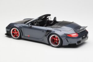 Porsche 911 997 Кабриолет Liberty Walk Сив GT Spirit 1:18 GT463 Смола — снимка 5 от 6
