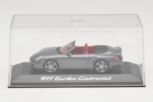 Porsche 911 997 Turbo Cabriolet Grey Metallic Minichamps 1:43 WAP02015216 Метал — снимка 4 от 5