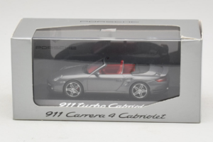Porsche 911 997 Turbo Cabriolet Grey Metallic Minichamps 1:43 WAP02015216 Метал — снимка 5 от 5