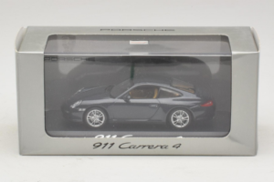 Porsche 911 997 Carrera 4 Dark Blue Metallic Minichamps 1:43 WAP02001518 Метал — снимка 4 от 4