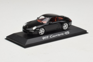 Porsche 911 997 Carrera 4S Черен Minichamps 1:43 WAP02010116 Метал — снимка 2 от 4