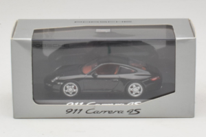 Porsche 911 997 Carrera 4S Черен Minichamps 1:43 WAP02010116 Метал — снимка 4 от 4