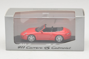 Porsche 911 997 Carrera 4S Кабриолет Червен Minichamps 1:43 WAP02015316 Метал — снимка 4 от 5
