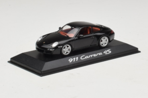 Porsche 911 997 Carrera 4S Тъмносин Minichamps 1:43 WAP02011615 Метал — снимка 2 от 4