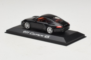 Porsche 911 997 Carrera 4S Тъмносин Minichamps 1:43 WAP02011615 Метал — снимка 3 от 4