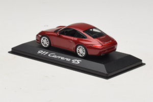 Porsche 911 997 Carrera 4S Червен Minichamps 1:43 WAP02001718 Метал — снимка 3 от 4