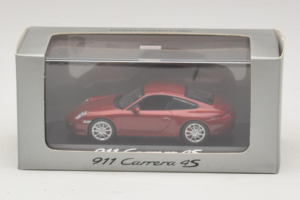 Porsche 911 997 Carrera 4S Червен Minichamps 1:43 WAP02001718 Метал — снимка 4 от 4
