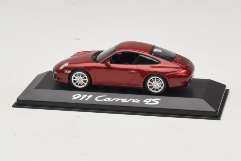 Porsche 911 997 Carrera 4S Червен Minichamps 1:43 WAP02001718 Метал