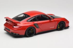 Porsche 911 997 GT2 RS Червен С Черни Джанти Minichamps 1:18 100069407 Метал — снимка 3 от 8