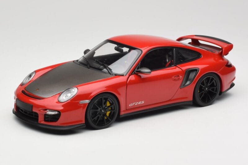 Porsche 911 997 GT2 RS Червен С Черни Джанти Minichamps 1:18 100069407 Метал