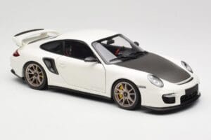 Porsche 911 997 GT2 RS Бял Minichamps 1:18 100069400 Метал — снимка 6 от 8