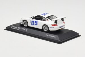 Porsche 911 997 GT3 Cup #5 Presentation 2005 Minichamps 1:43 400056400 Метал — снимка 3 от 4