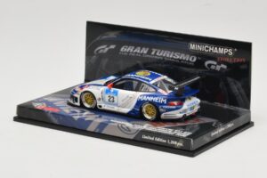 Porsche 911 997 GT3 #23 24 Hours Nurburgring 2008 Minichamps 1:43 437086823 Метал — снимка 3 от 4