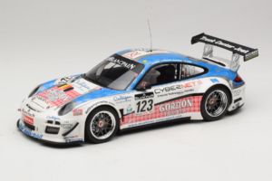 Porsche 911 997 GT3 R #123 Muhlner Motorsport E. Fumal / E. Thiry 24 Hours of Spa 2011 Minichamps 1:18 151118923 Метал