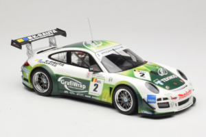 Porsche 911 997 GT3 R #2 Prospeed Competition B. Heylen / P. Lappalainen FIA GT3 2011 Minichamps 1:18 151118902 Метал — снимка 4 от 6